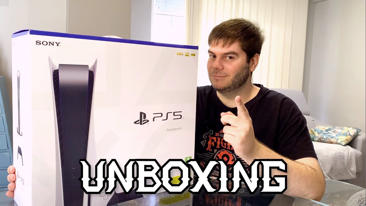 PLAYSTATION 5 - UNBOXING, PRIMER ENCENDIDO Y PRIMERAS IMPRESIONES