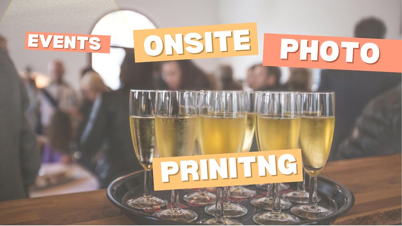On Site Photo Printing for Events &ndash; Better Than a Photo Booth!