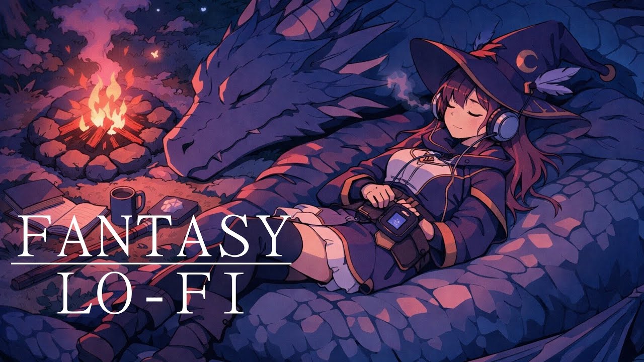 Safe Where the Flames Are Low — Lo-Fi by the Fire