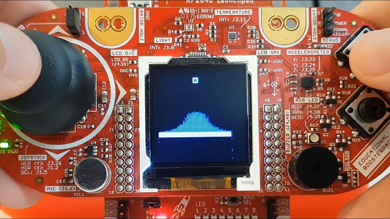 RP2040 project (german): Falling sand simulation