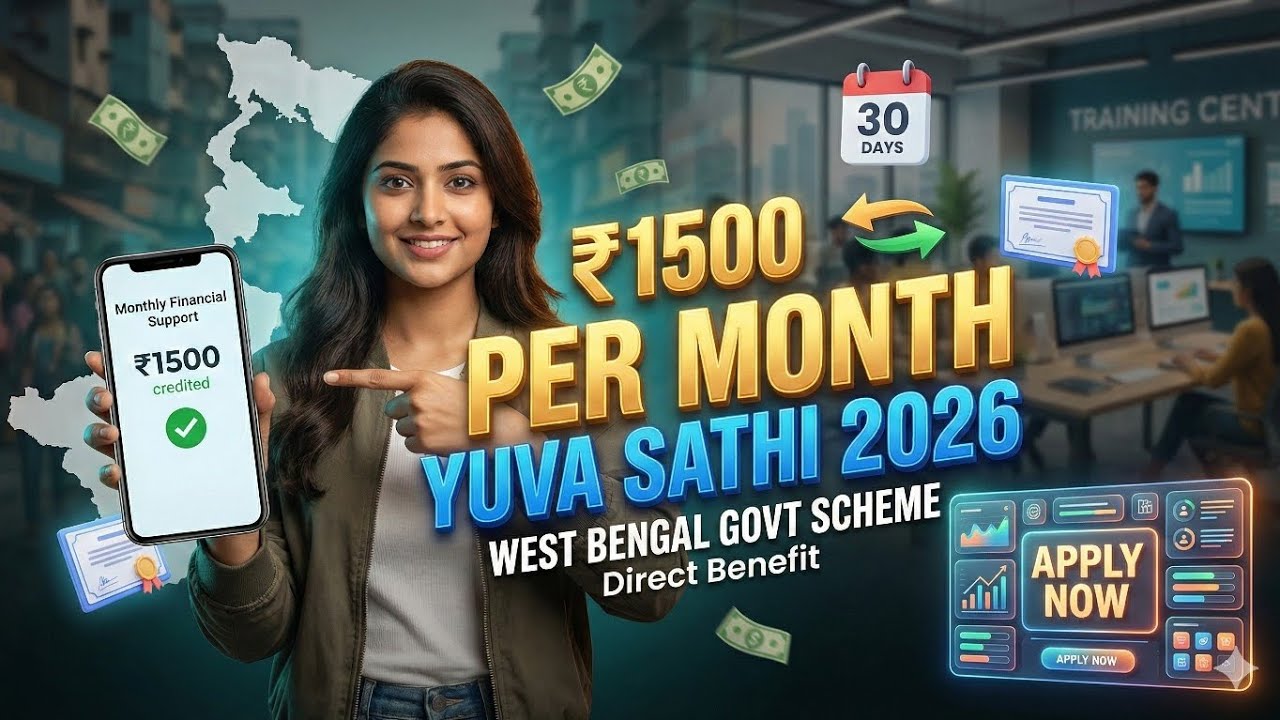 Yuva Sathi Prakalpa 2026 | West Bengal Youth Support Scheme | Apply & Benefits