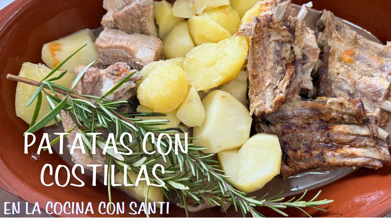 Patatas con costillas con sorpresa final