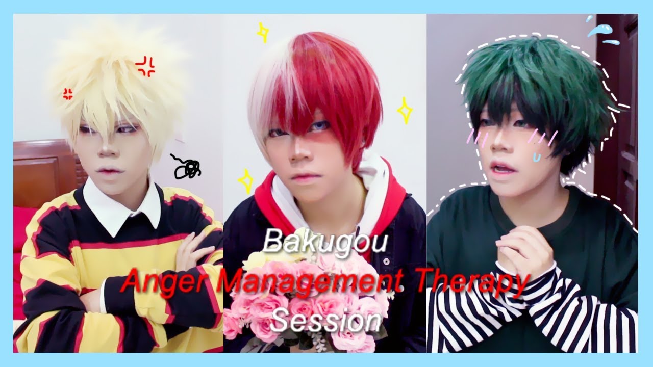 Bakugou Anger Management Therapy Session| My Hero Academia Cosplay (TodoDeku/BakuDeku/TodoBaku)