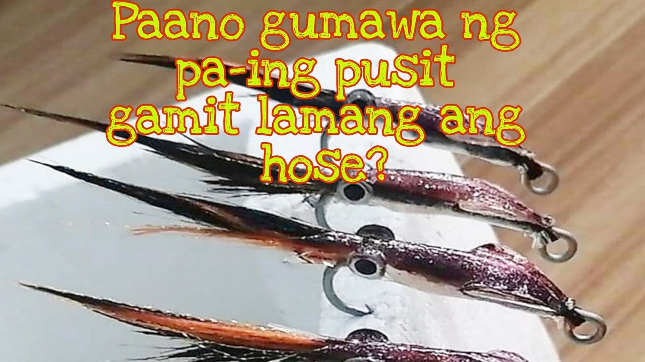Magandang Pamain na Pusit gamit ang hose ( Squid Tutorial #bait ) | Longline Fishing May 23, 2021