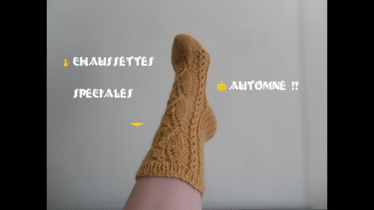 Tuto chaussettes ajourées et torsades [Tuto spécial Automne]