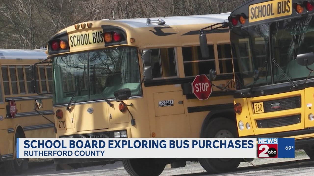 Rutherford County School Board exploring bus purchases