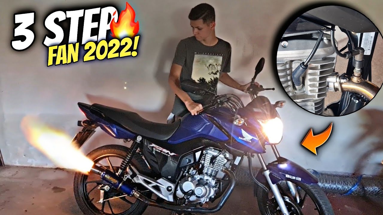 3 STEP NA CG FAN 160 2022 COM ESCAPAMENTO GRS RACING