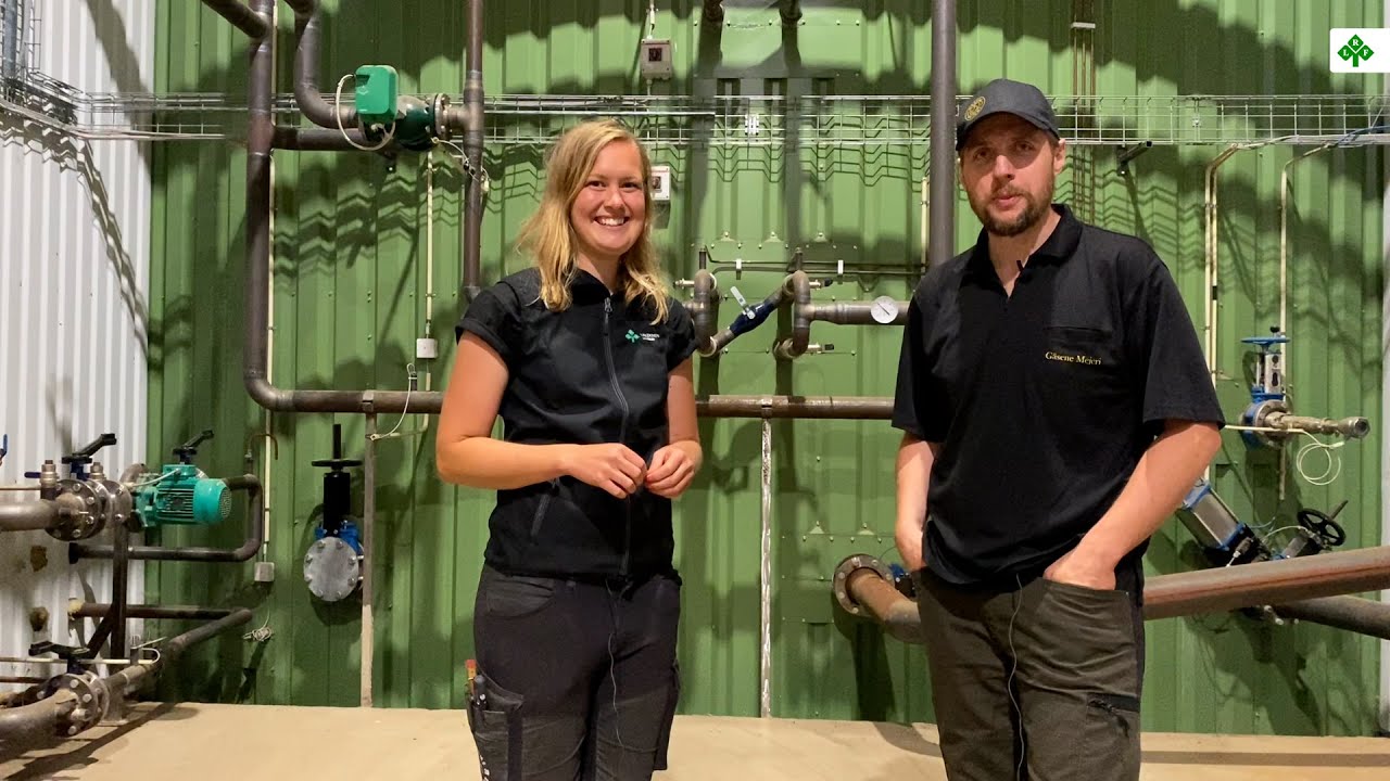 Gårdsvandring på Götestorp, Vesene och deras biogasanläggning
