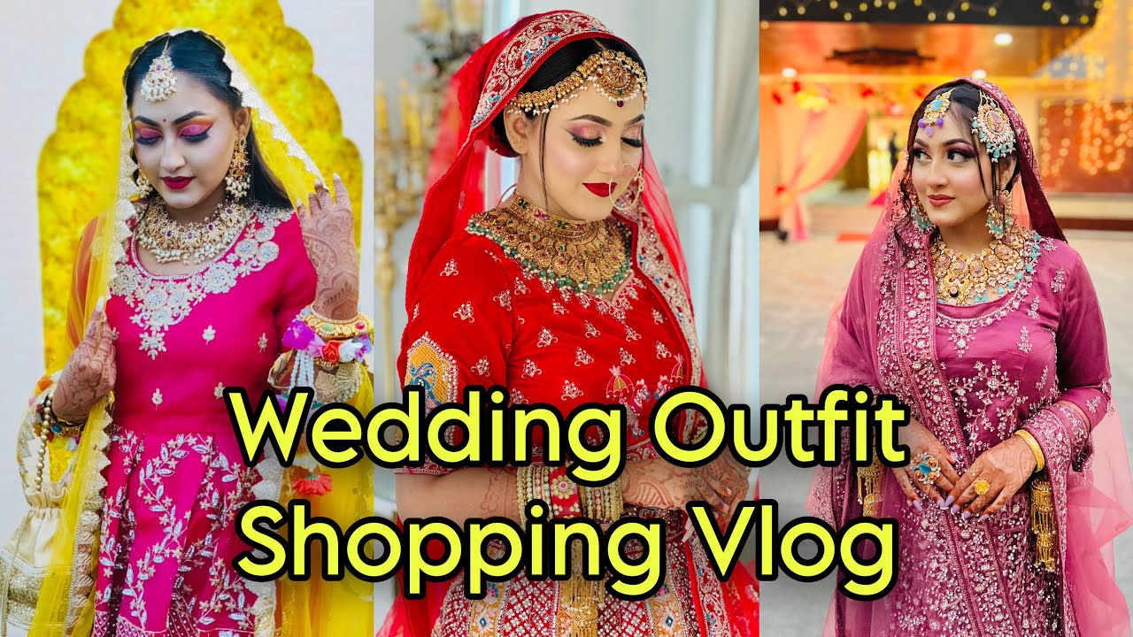 Priotee's Wedding Outfit Shopping Vlog -   Sharara Making - Ravish - New Dulhan B.city