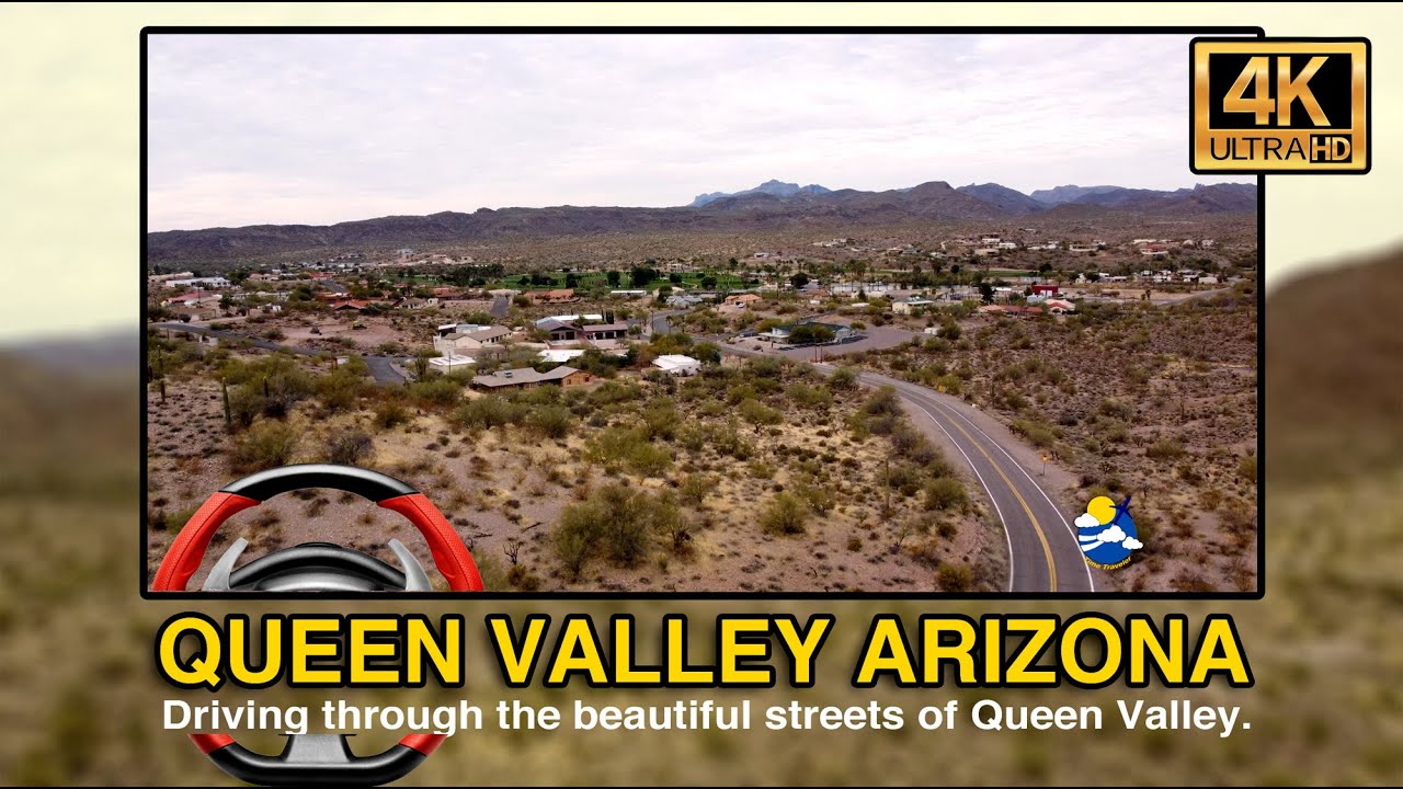 QUEEN VALLEY ARIZONA | Driving through the beautiful streets of Queen Valley.