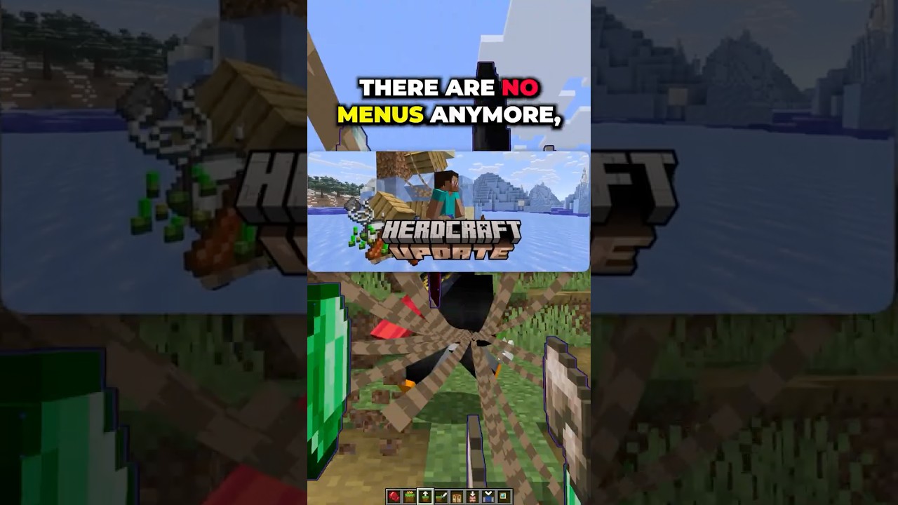 Herdcraft Update &ndash; Minecraft But Your Inventory Comes Alive!