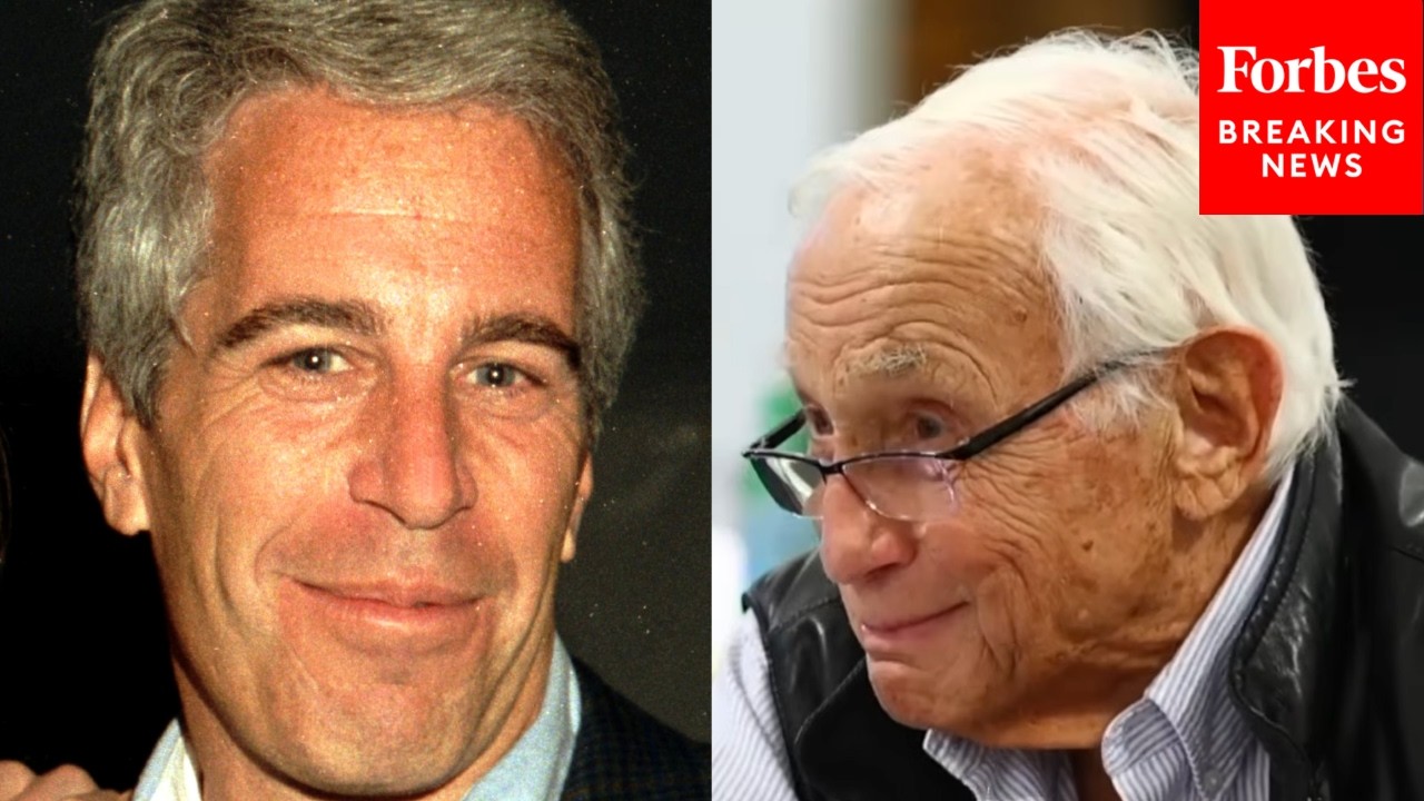 Les Wexner Shown 'Pair Of Boobs' Card He Wrote For Epstein's 50th Birthday Book