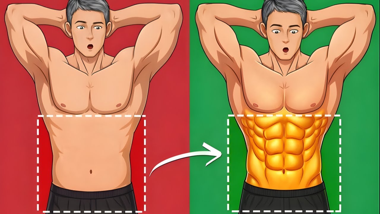 OS ÚNICOS 5 Exercícios que Você Precisa para Trincar o Abdômen (Sem Academia)