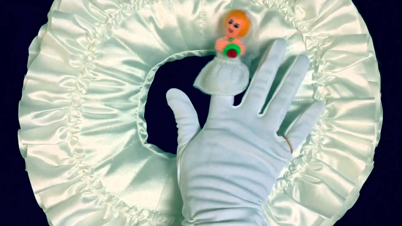 ✨♥GLOVES♥✨  black and white💕 wedding/opera gloves [[ASMR]]