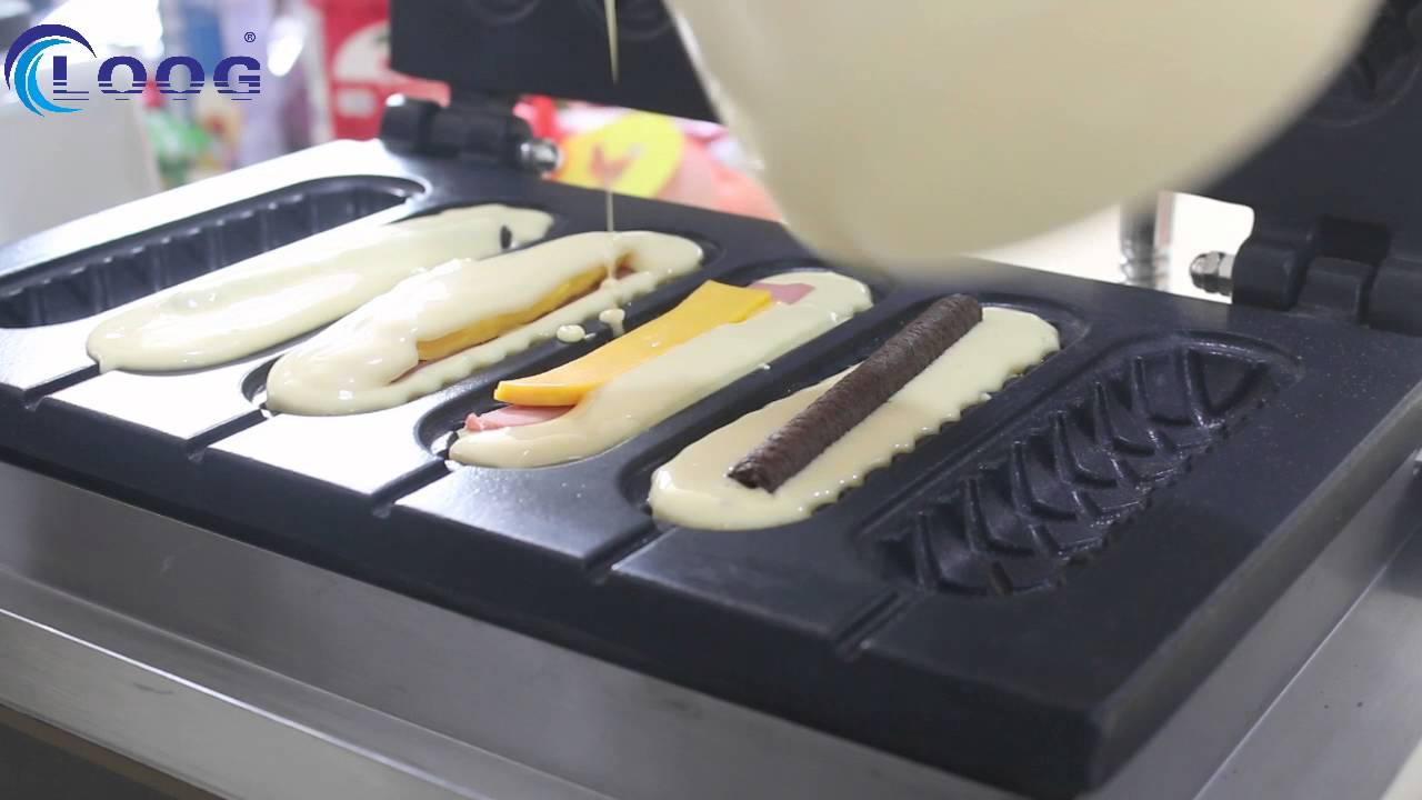 GoodLoog Hot Dog Stick Waffle Maker