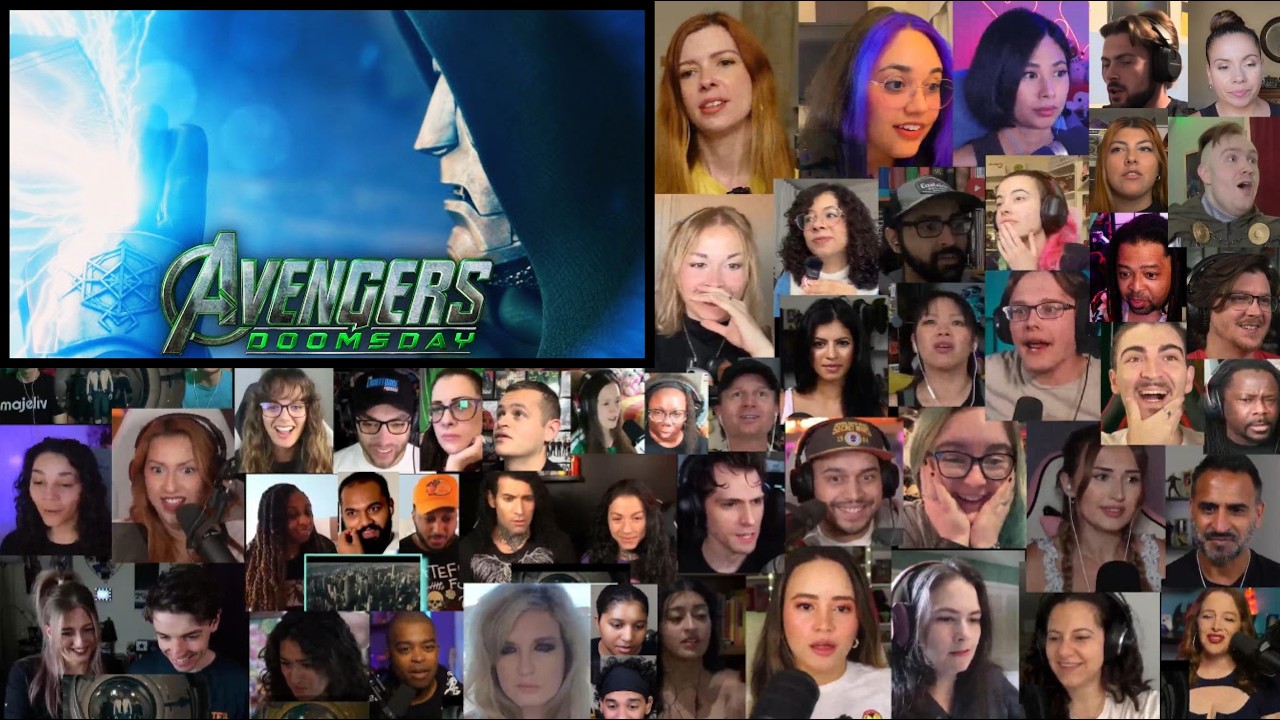 Avengers: Doomsday Official Trailer | Reaction Mashup