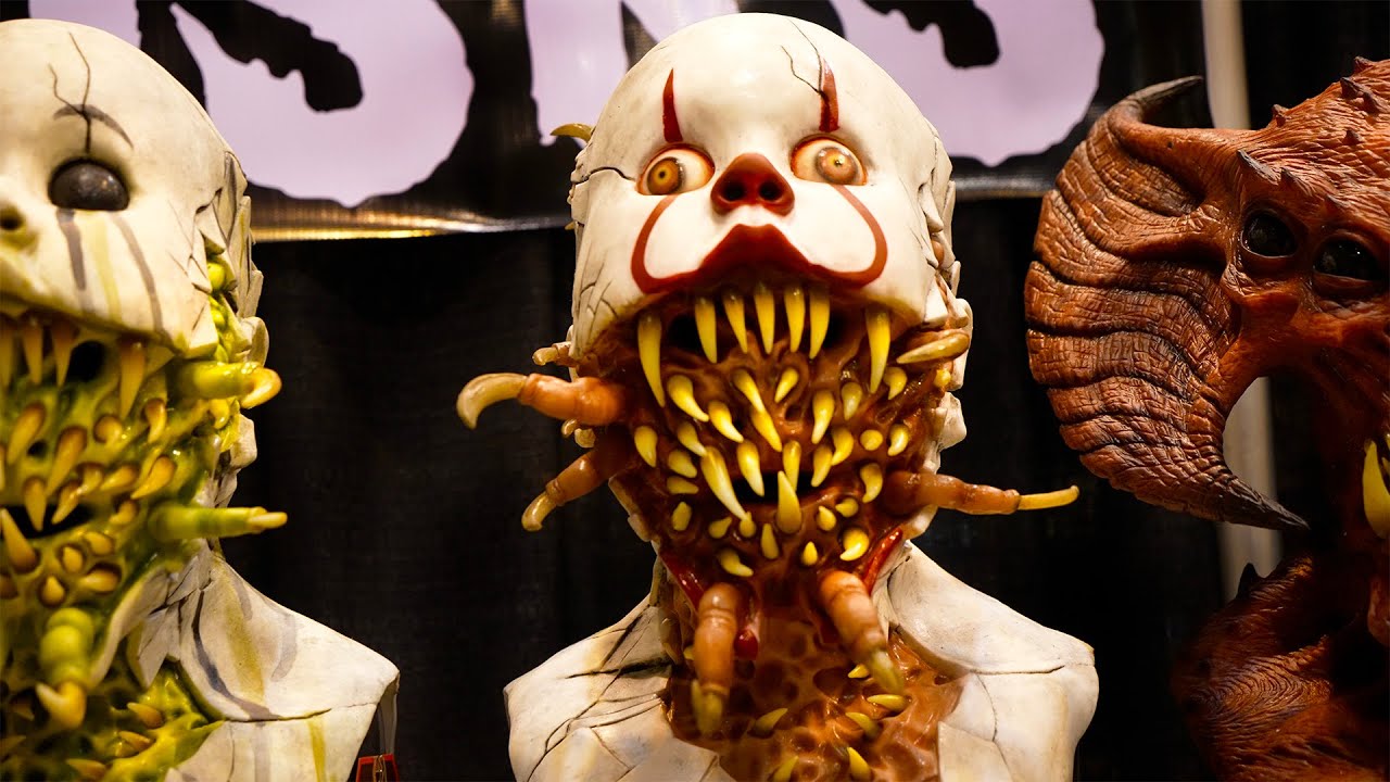 Halloween Masks at TRANSWORLD 2021 | Scary Silicone & Latex Masks +