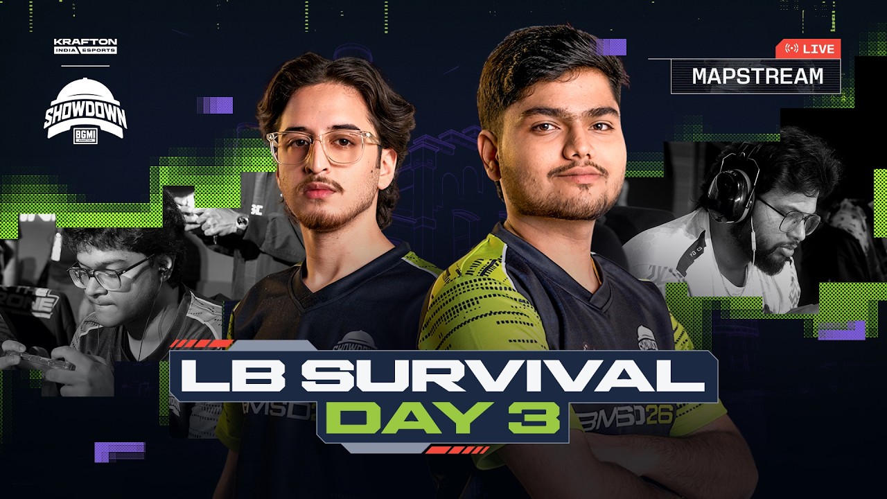 [MAP STREAM] BMSD 2026 | Lower Bracket Survival | Day 3 #BGMILIVE