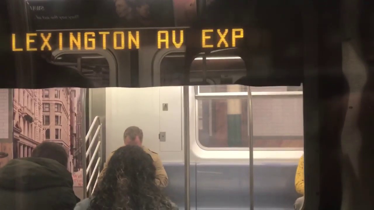 On board R142 5 train from Bklyn Bridge-City Hall to Atlantic Av-Barclays Ctr