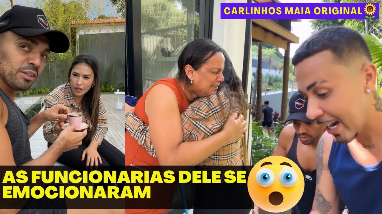 ELAS CHORARAM MUITO | CARLINHOS FICOU ARREPIADO COM ESSE ENCONTRO 😲😲 | CARLINHOS MAIA 🌻