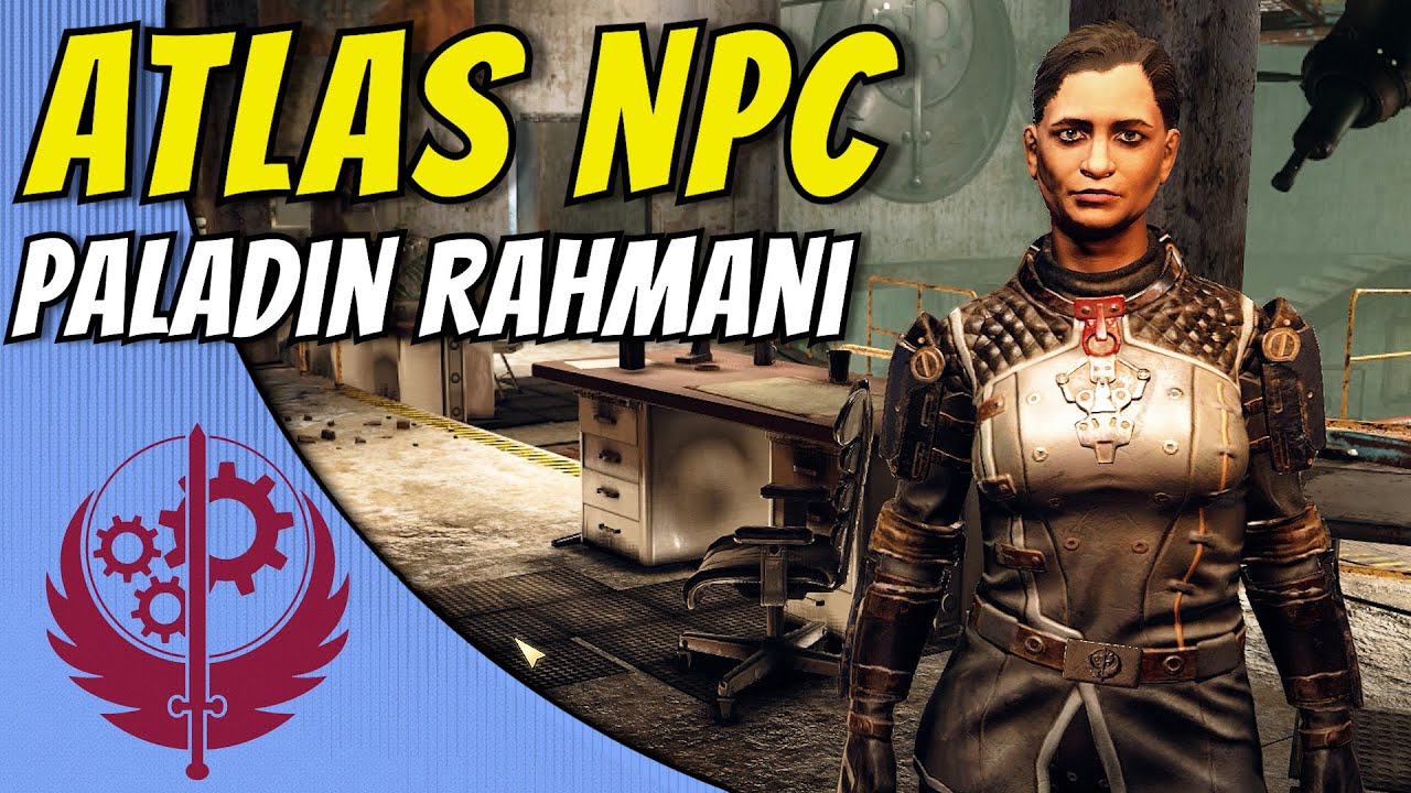 Fallout 76 Paladin Rahmani Steel Dawn NPC