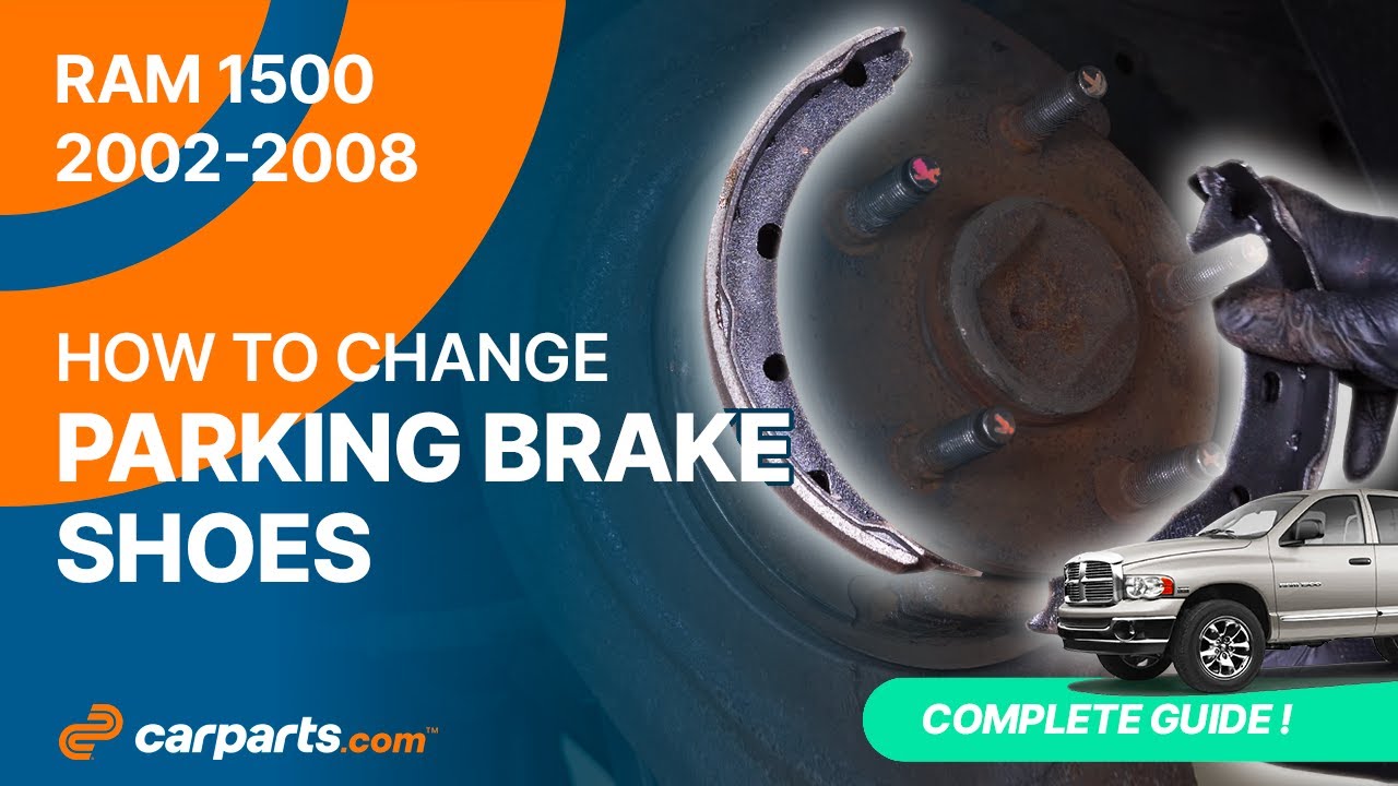 How to replace the Parking Brake Shoes 2002 - 2008 Dodge RAM 1500 🚗