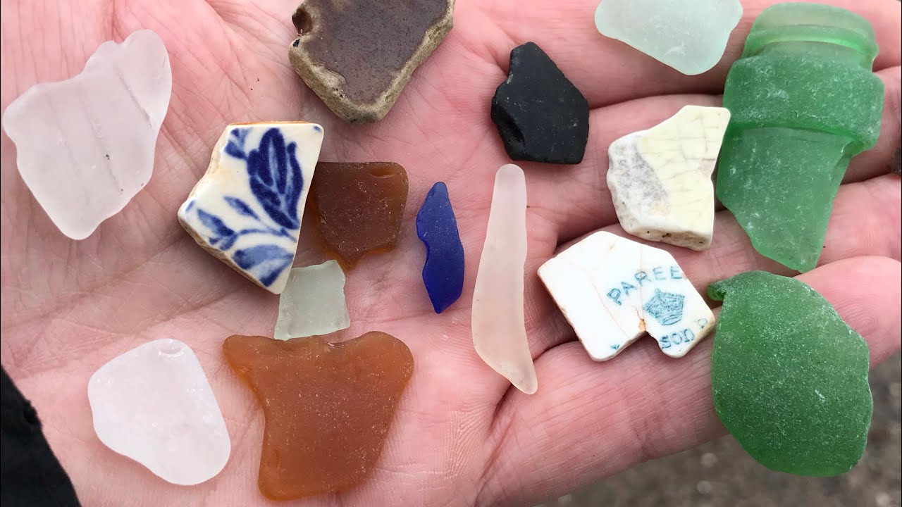 Sea pottery & seaglass 😍