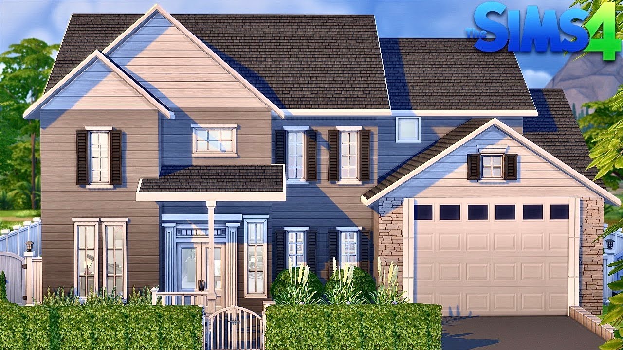 Sims 4 House Building - Wildflower Lane