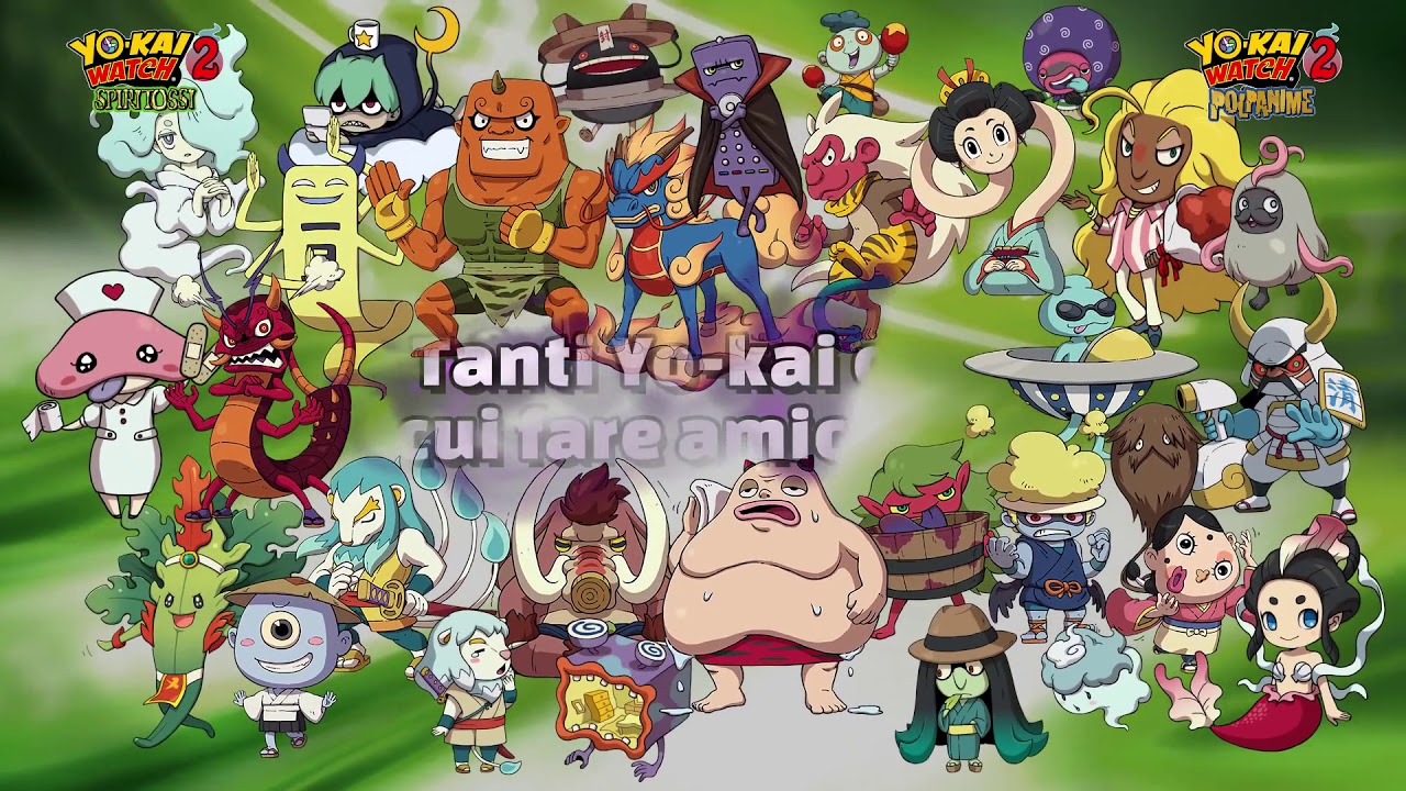 YO KAI WATCH 2  Spiritossi e YO KAI WATCH 2  Polpanime &ndash; Trailer introduttivo Nintendo 3DS