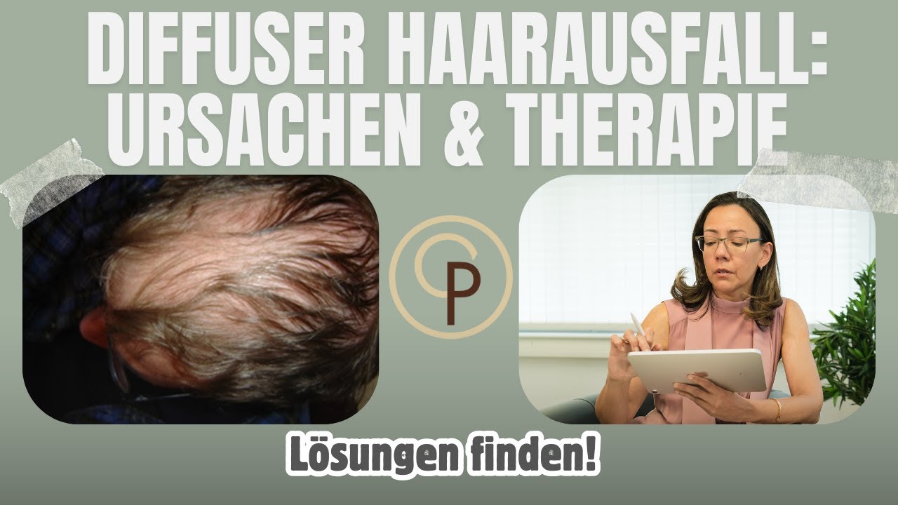 Diffuser Haarausfall: Ursachen & Behandlung – Was hilft?