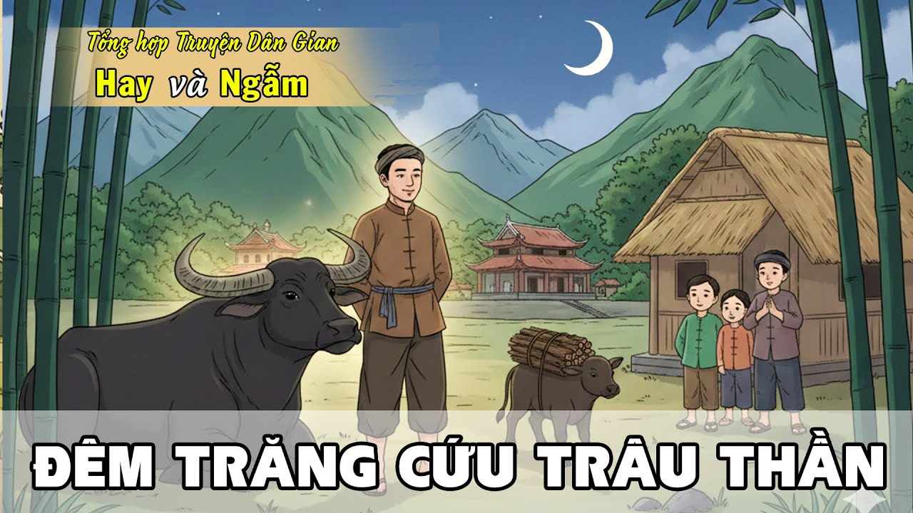 Đêm Trăng Cứu Trâu Rừng, 3 Kiếp Sau Trả Nợ - Truyện Dân Gian Việt Nam Hay Nhất