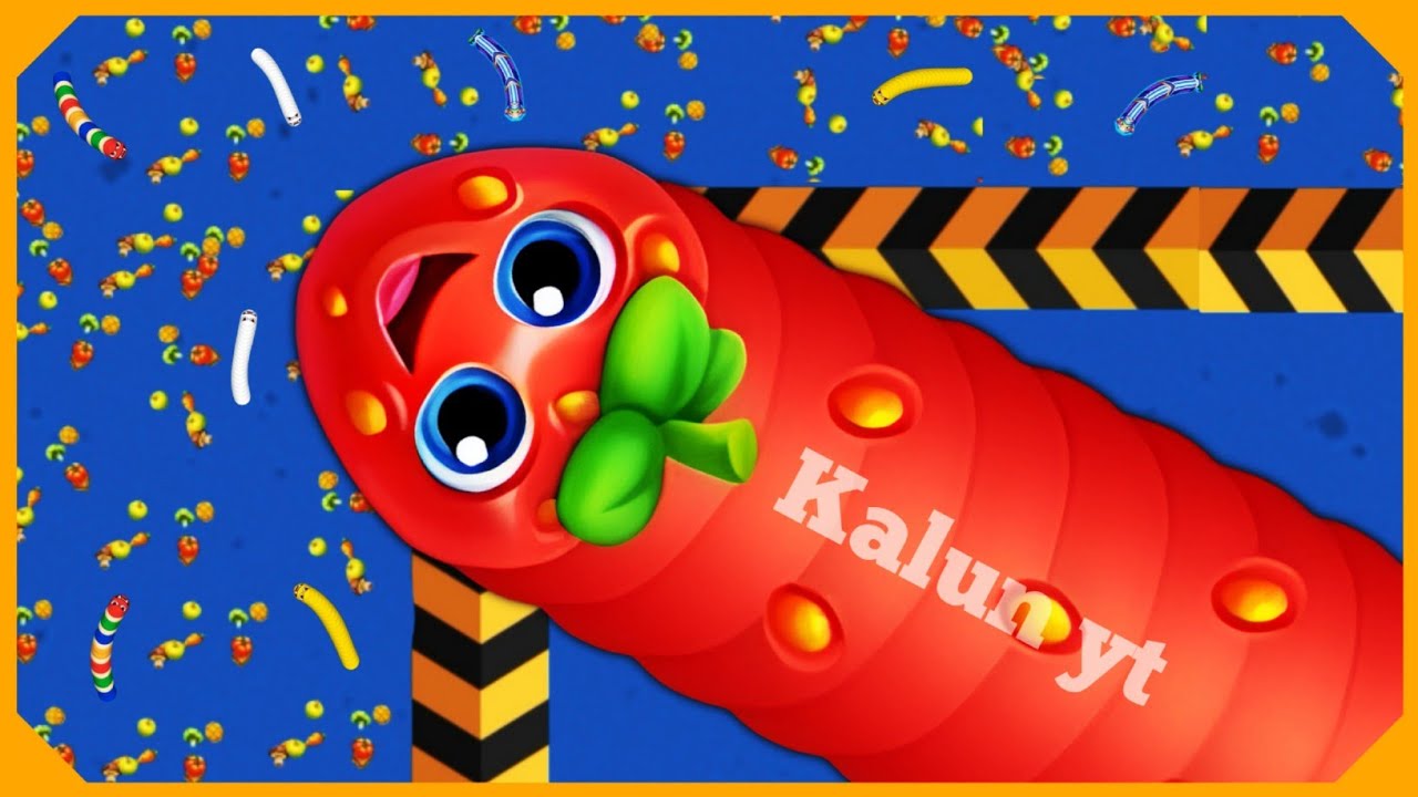 🐍WORMSZONE.IO | Giant Slither Snake Top 01 🏆 | Epic Worms Zone Biggest Snake Gameplay! | Kalun yt