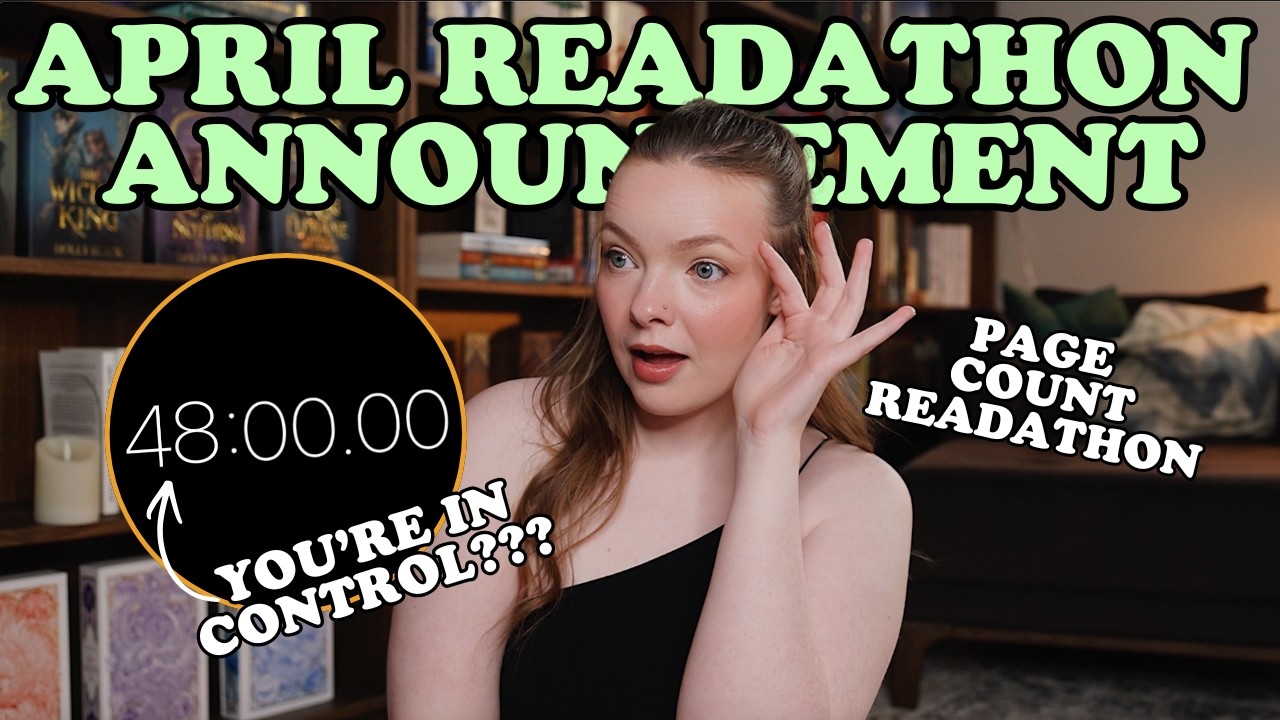 ✨ NEW ✨ 48 hour readathon, where EVERY PAGE matters! PAGE-A-THON!!!