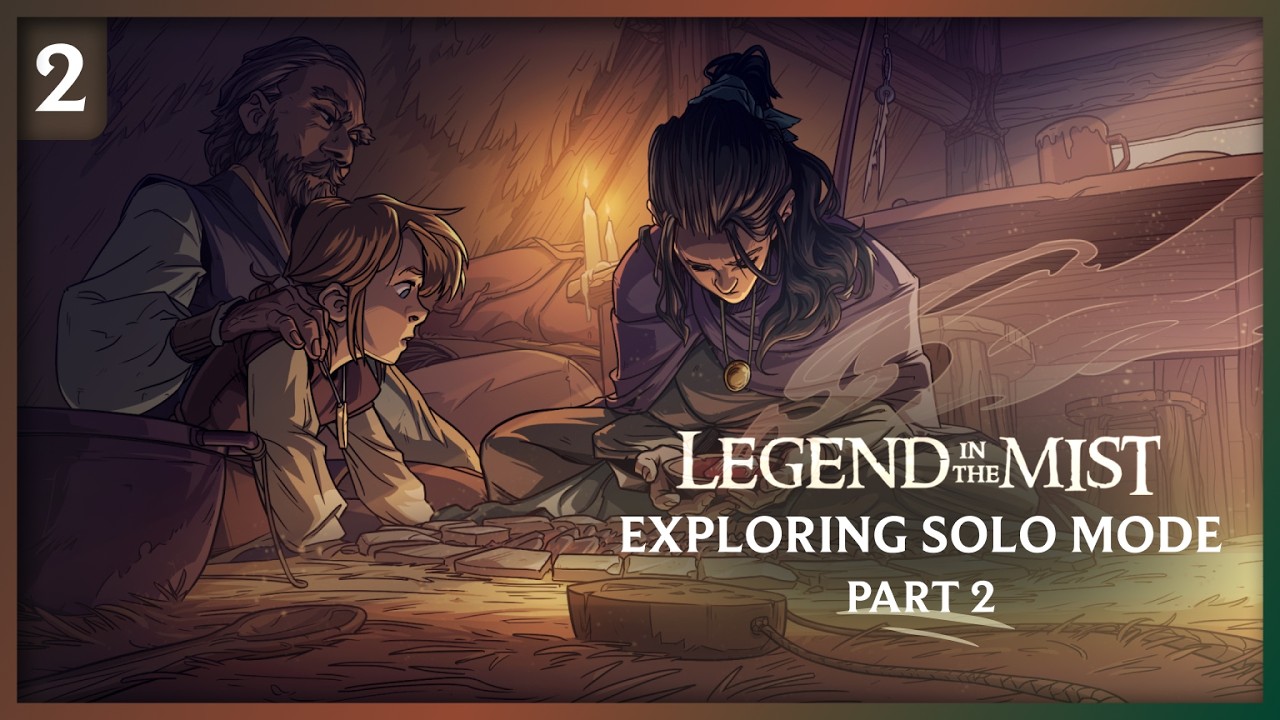 Legend in the Mist Solo | Part 2: The Mines, the City, and the Festival