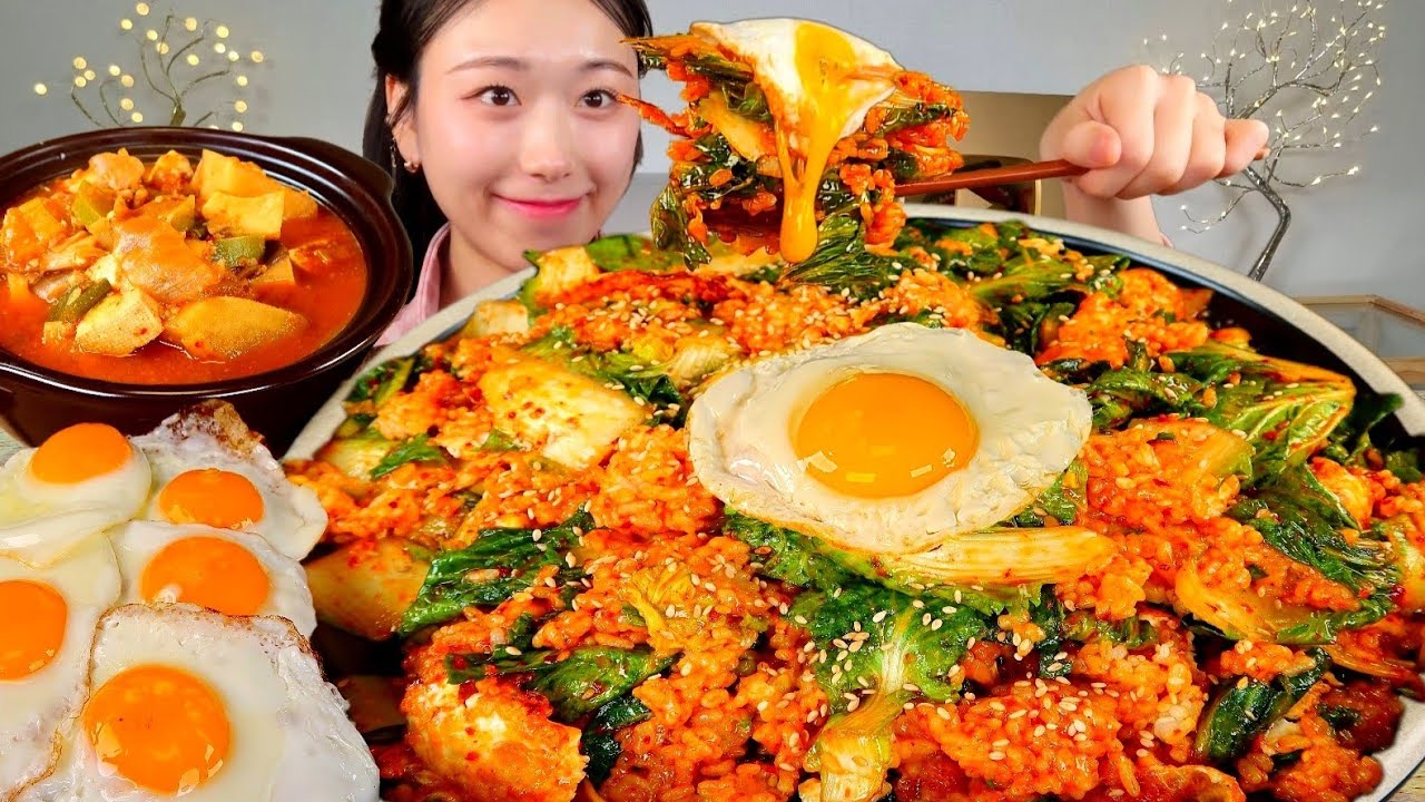 ASMR 봄돔비빔밥 제가 막차타겠습니다🚂 비빔밥 된장찌개 리얼먹방 :) Bibimbap , bean paste stew MUKBANG