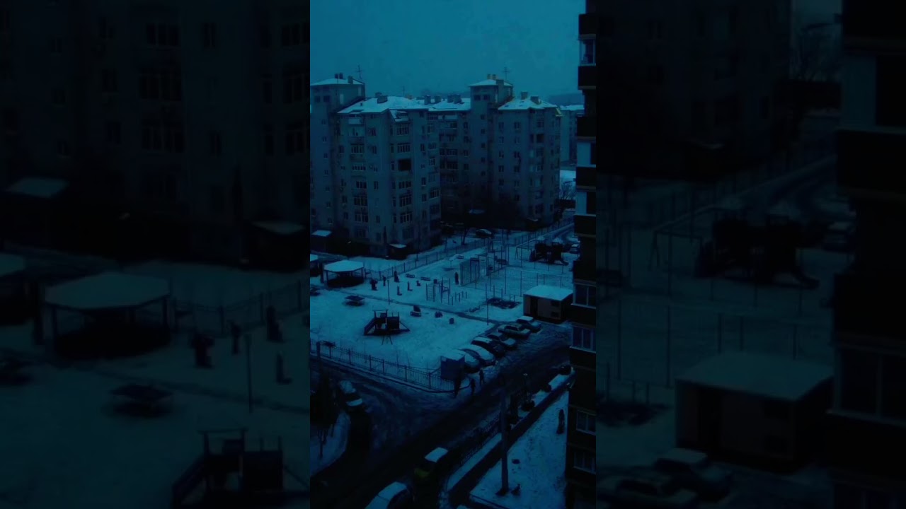 Cold nights in Russia.. Follow for more 🔔 #reels #dark #brutalism #easterneurope #cold