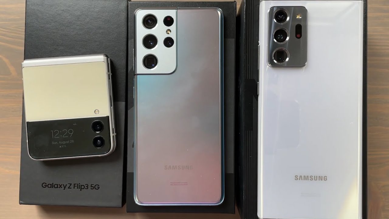 Z Flip3 vs. S21 Ultra vs. Note20 Ultra - Which $1,000 Samsung Galaxy Should You Buy?