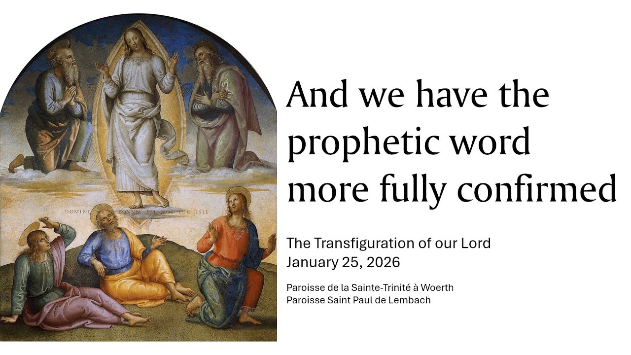 And We Have the Prophetic Word More Fully Confirmed.