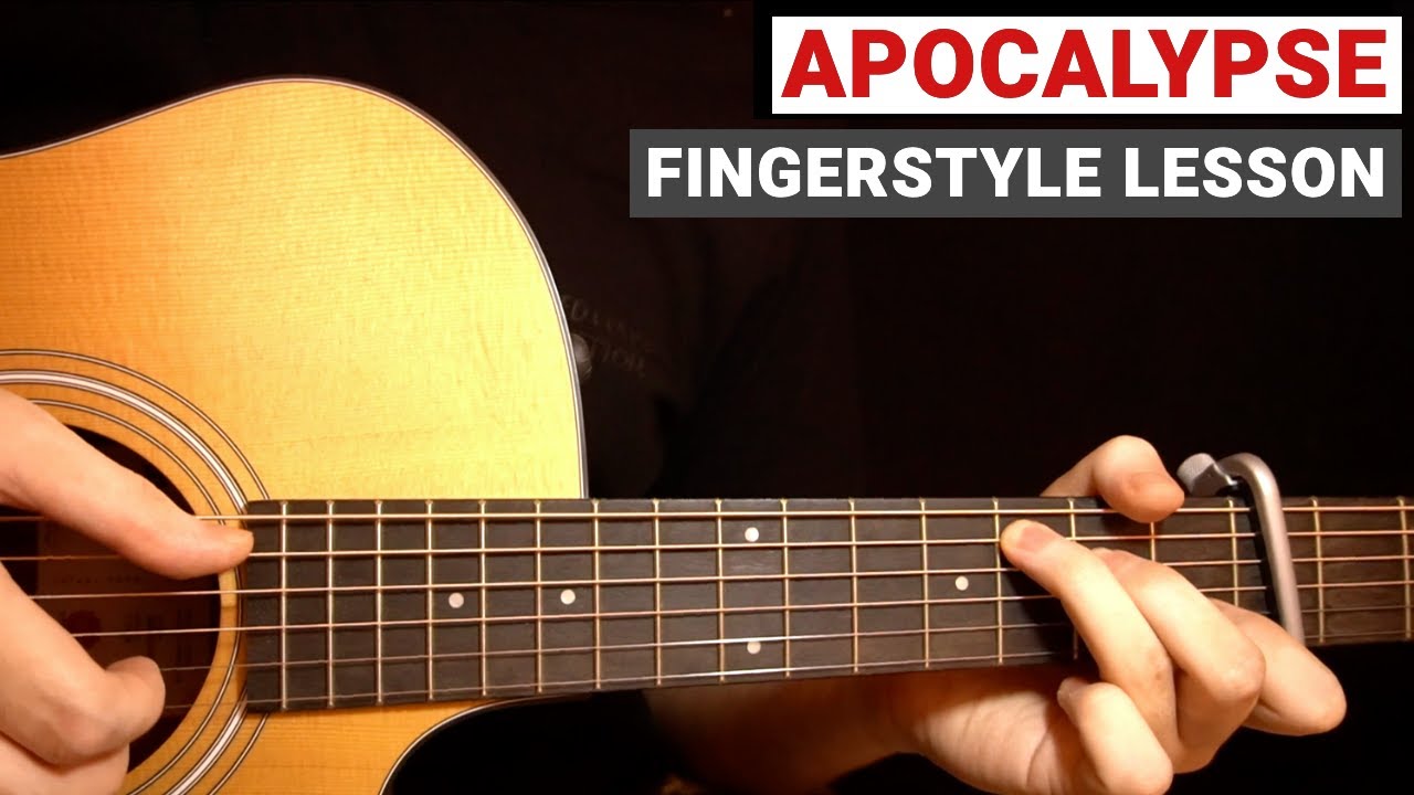 Apocalypse - Cigarettes After Sex | Fingerstyle Tutorial (Guitar Lesson)