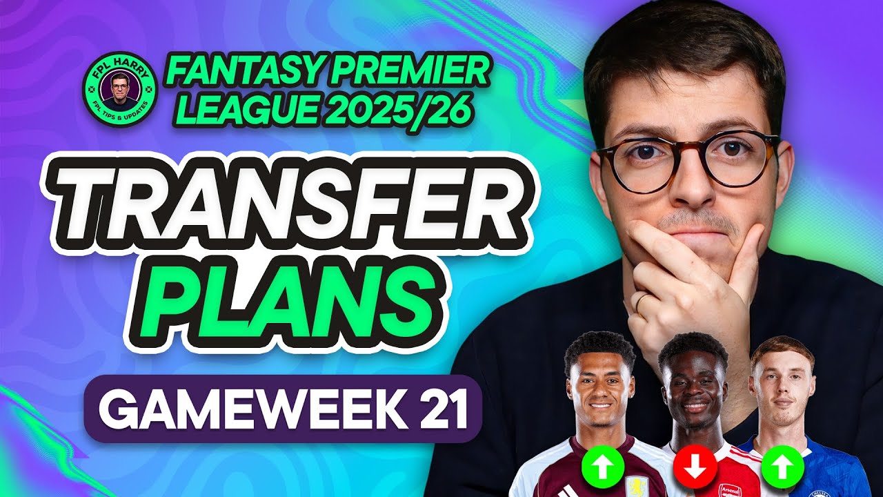 Мои планы трансферов в Fantasy Premier League на 21-й тур! 📝 Смогу ли я наконец-то добиться успех...