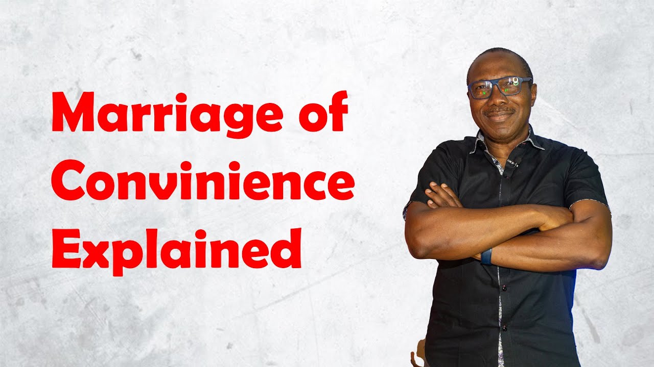 What exactly is Marriage of Convenience and What you can do about it - Piidii