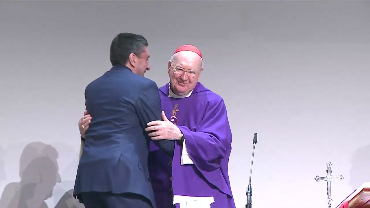Esercizi della Fraternità di CL. Il saluto di Prosperi e le parole del card. Farrell (12.04.2025)