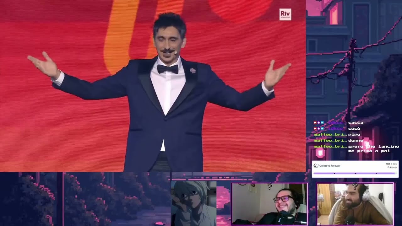 la disastrosa reaction della disastrosa diretta di una voce per san marino