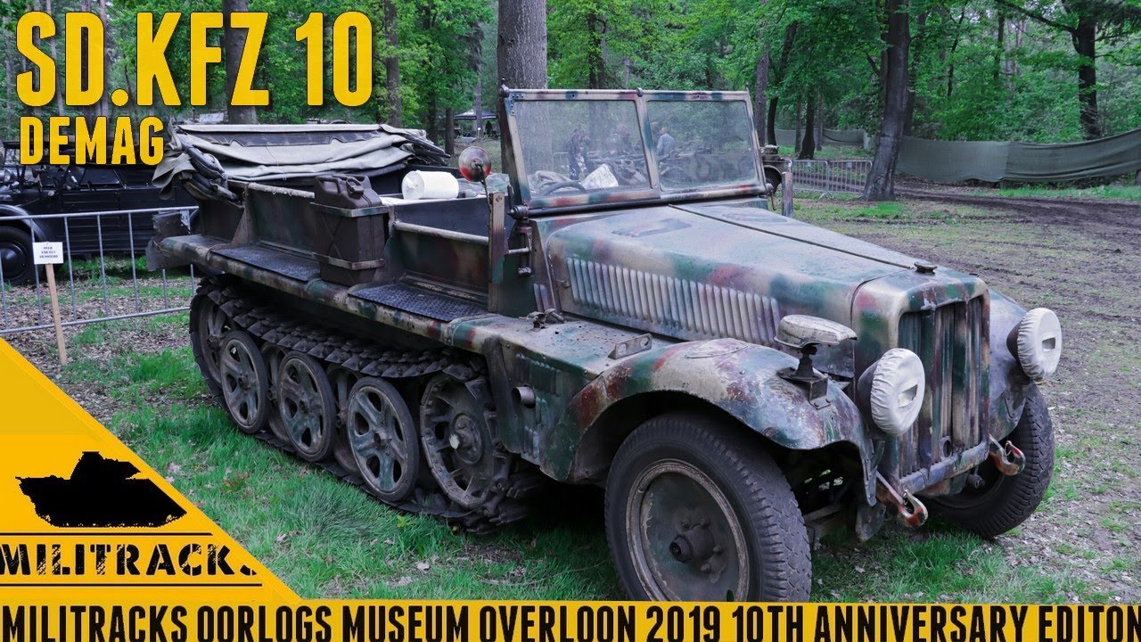 Sd.Kfz 10 Demag at Militracks 2019.