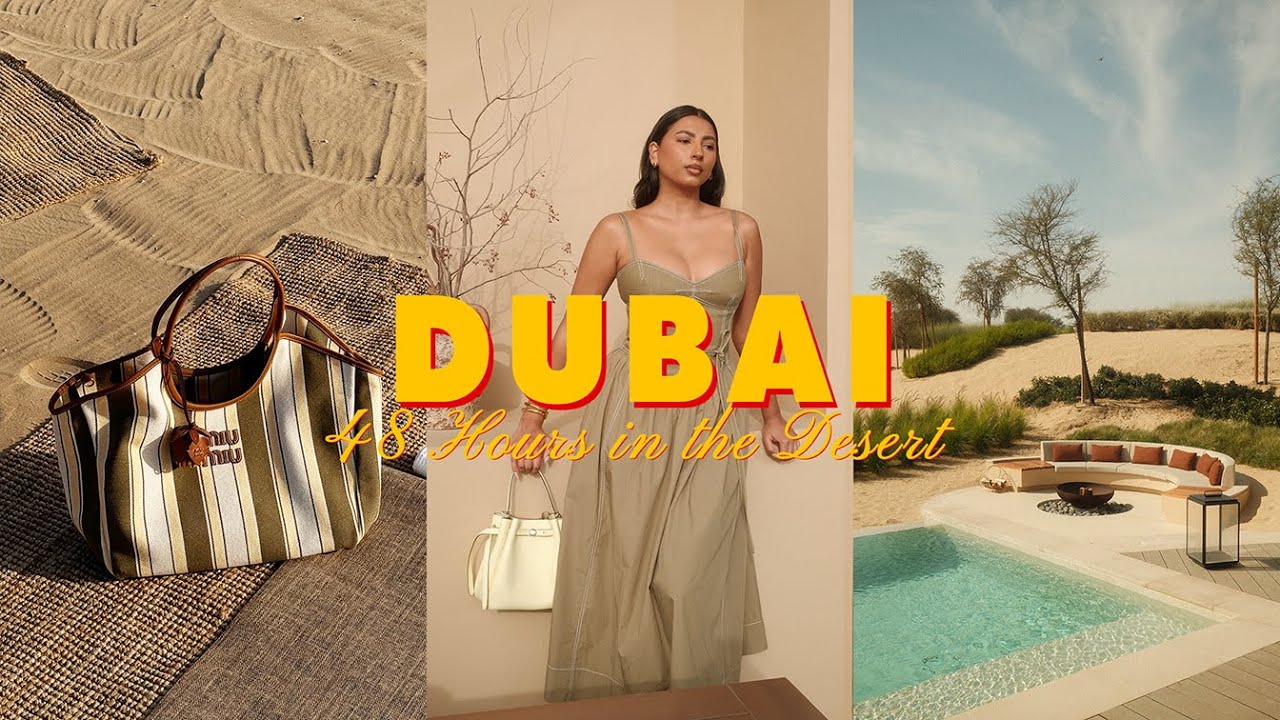 48 HOURS IN THE DUBAI DESERT, VLOG | Noorie Ana