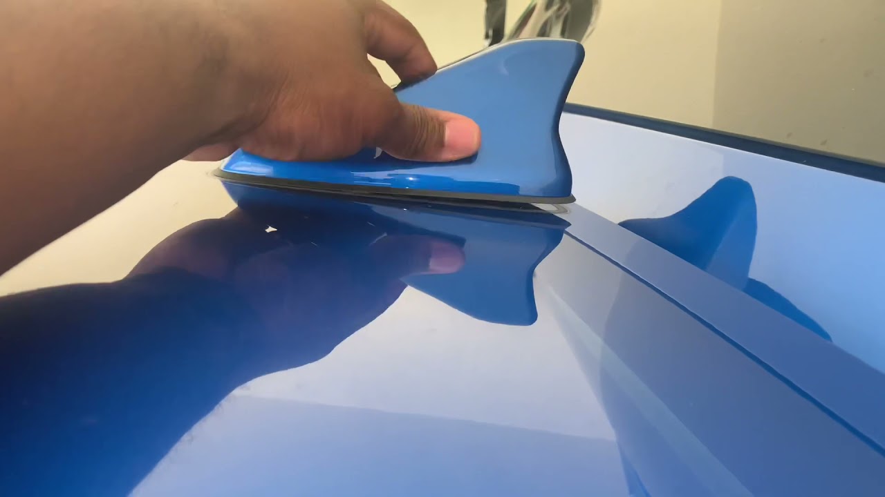 Kia stinger roof and fin wrap