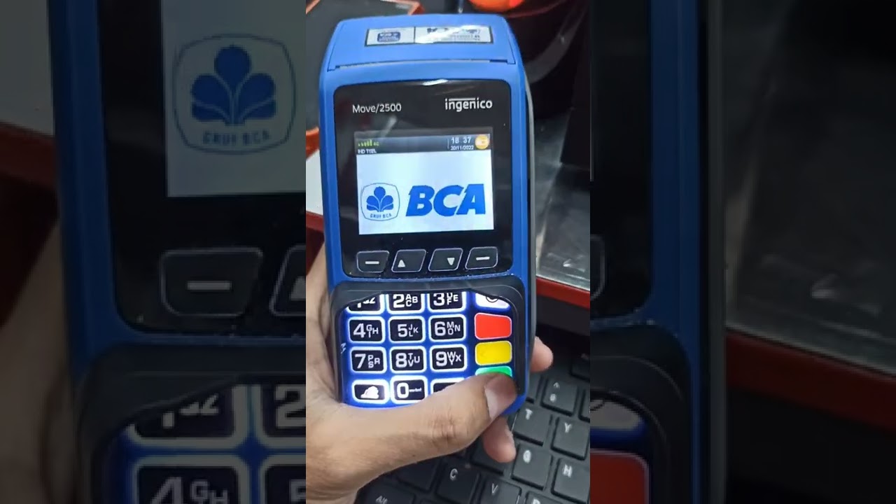 Cara transaksi menggunakan Debit dan Qris di mesin EDC #qris #edc #debitcard