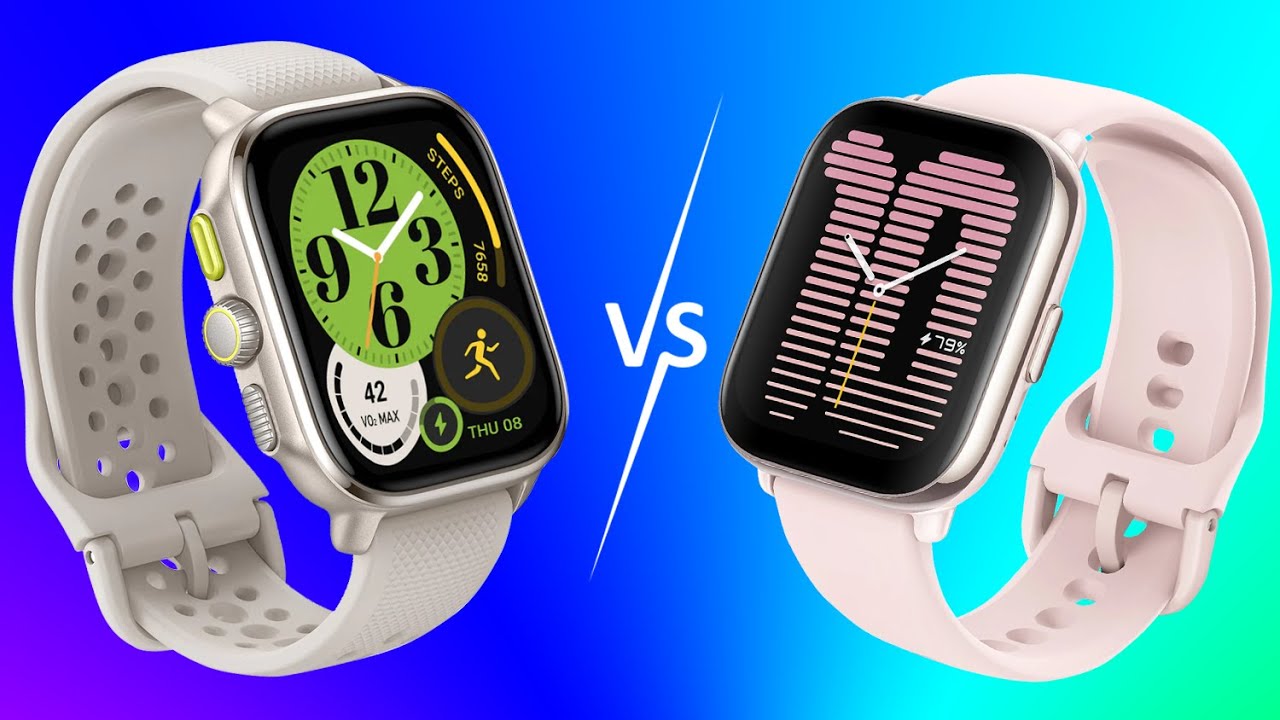 Amazfit Active vs Amazfit Cheetah Square