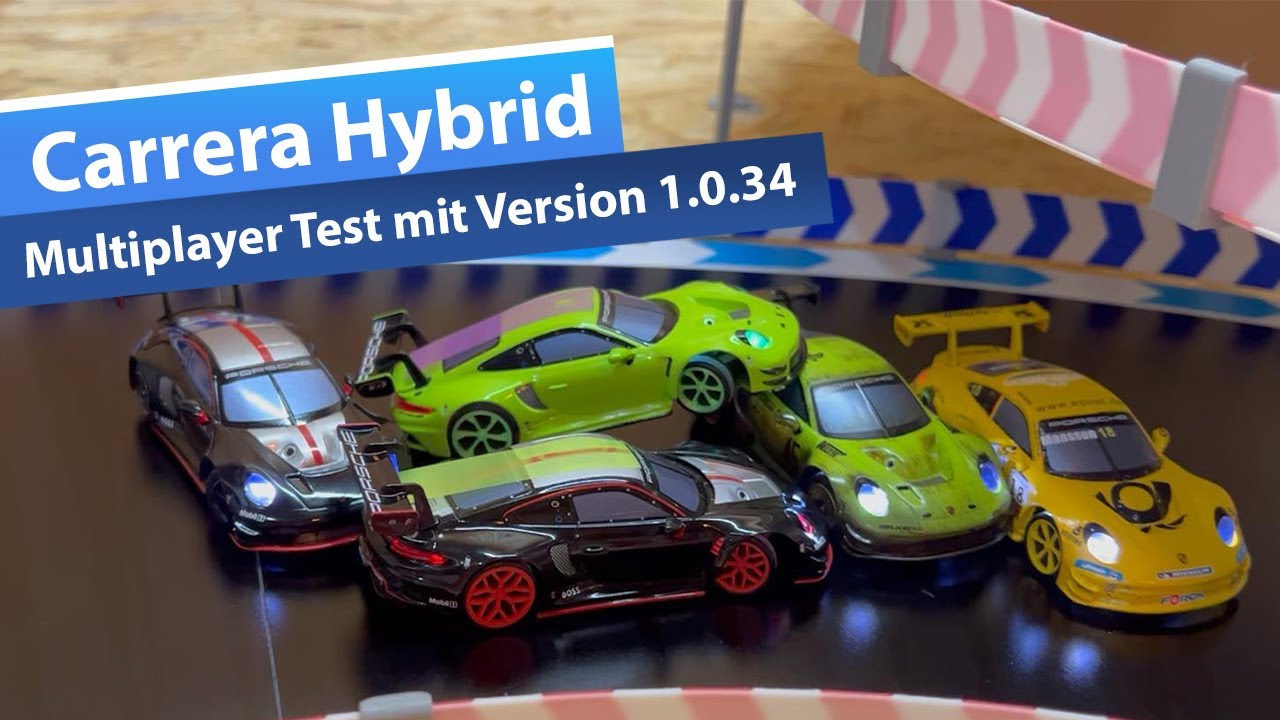 Carrera Hybrid: Multiplayer Test nach App Update 1.0.34 - Massencrash oder Spielspa&szlig; pur?