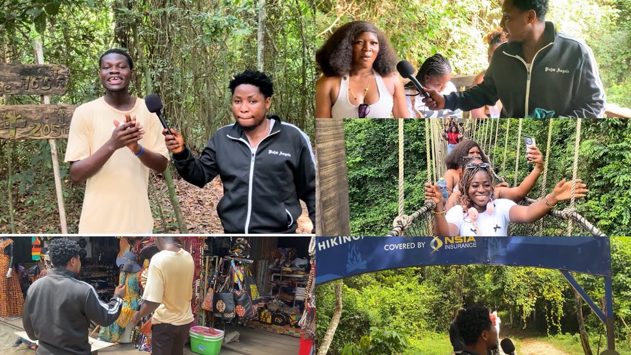 Very scary 😱 tourist acttraction in Africa 🇬🇭 a very dangerous 😖area